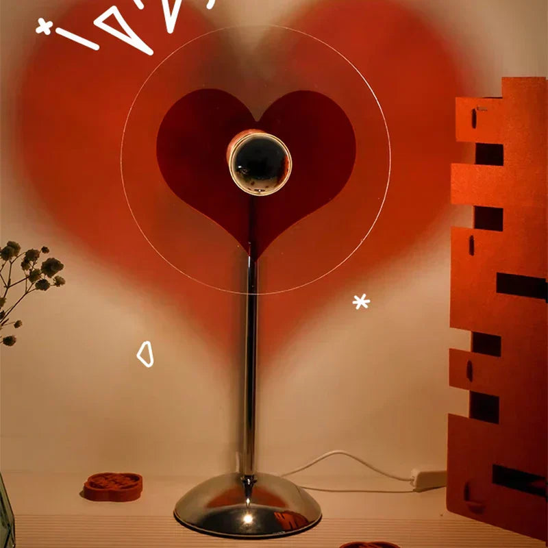 Romantic LED Projection Lamp – Mood Light for a Romantic Atmosphere