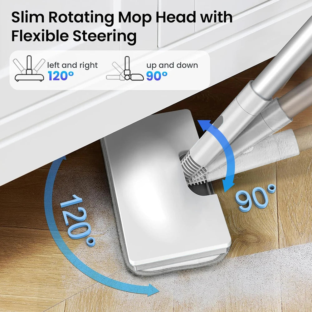 Multipurpose High Pressure Steam Cleaner and Mop - Portable Handheld Deep Cleaning System for Tile Grout Floors Appliances and Car - Unisex
