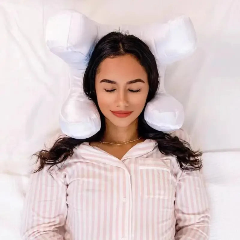 Face pillow with luxurious satin cover | LuxeFace