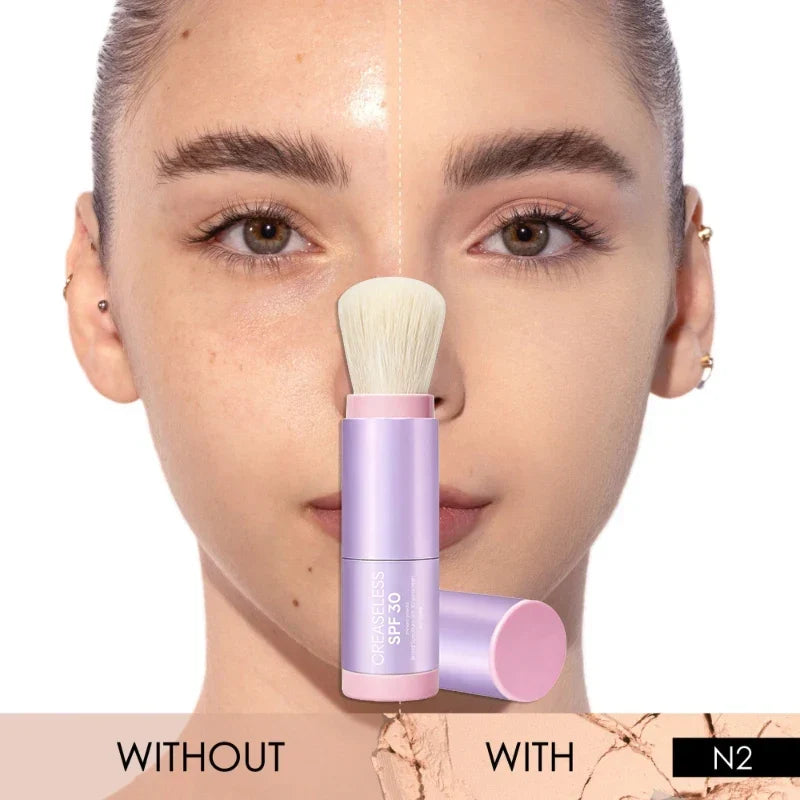 Summer skin essentials - CC color-correcting tinted serum + creaseless setting powder