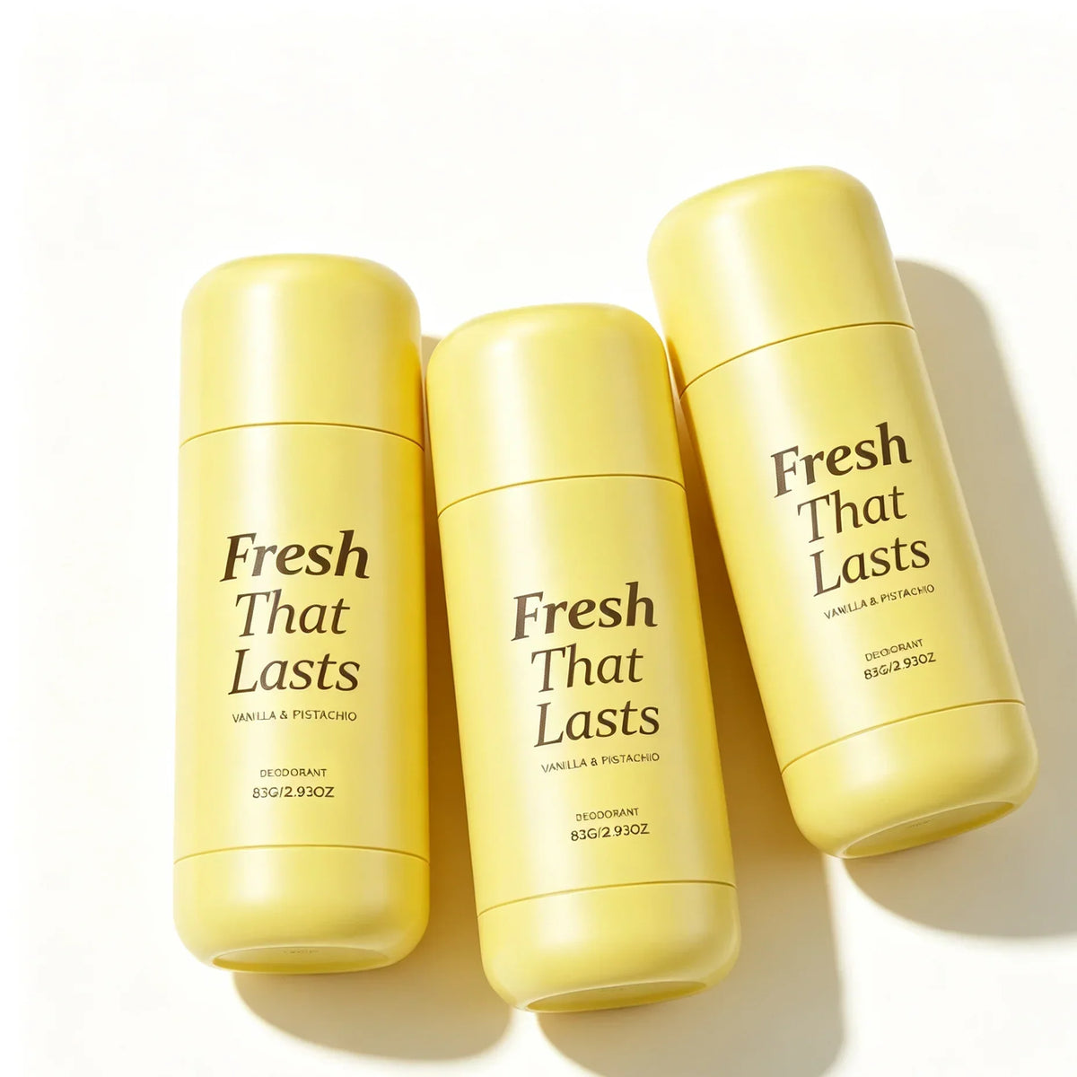 Deodorant Vanilla & Pistachio Fresh That Lasts | 24 Hour Odor Control, No Aluminum, Baking Soda, Parabens, Phthalates, Ethanol | Brightening & Smoothing for Dark Underarms with Kojic Acid & Turmeric | Korean Skincare, K-Beauty