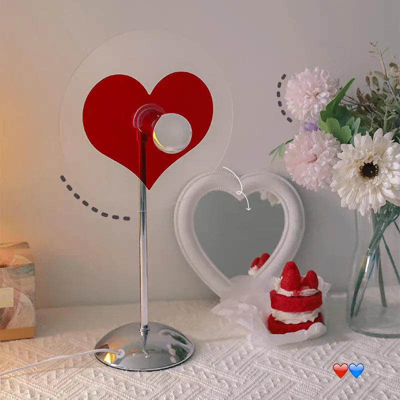 Romantic LED Projection Lamp – Mood Light for a Romantic Atmosphere