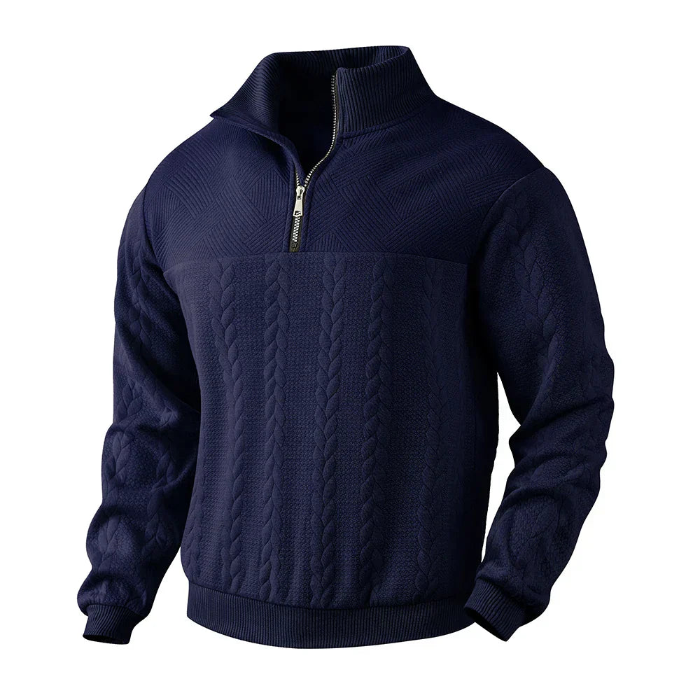 CAMDEN | PREMIUM QUARTER ZIP SWEATSHIRT