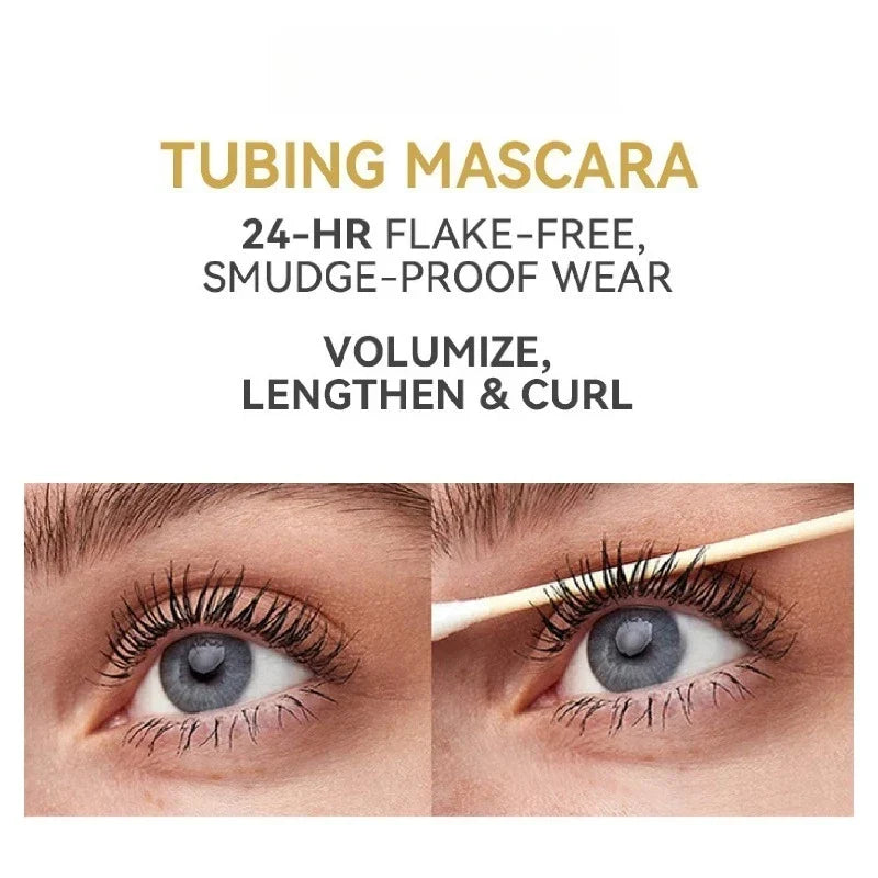 Waterproof Curling Mascara in Black, Brown or White – Long-Lasting Smudge-Proof Lash Mascara