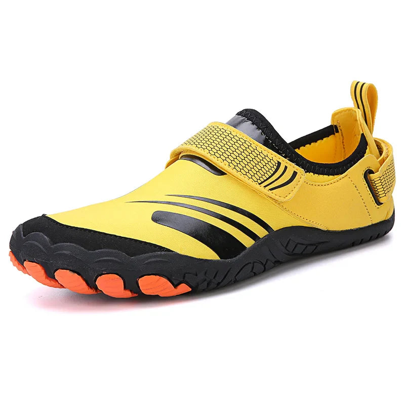 Quick-Drying Fitness Water Shoes for Men and Women- Wading Sneakers with Drainage ,Barefoot Beach Aqua Shoes Ideal for Sea Diving Swimming and Climbing