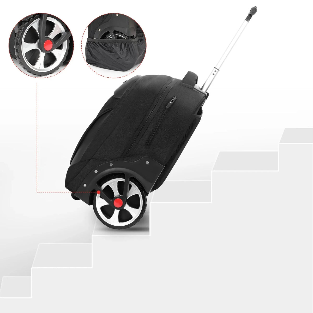 Rolling Laptop Backpack – Helsinki