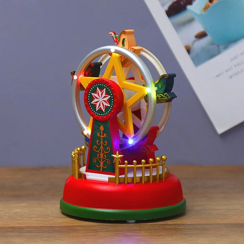 Animated Christmas Scene with Lights and Music | ChristmasScene