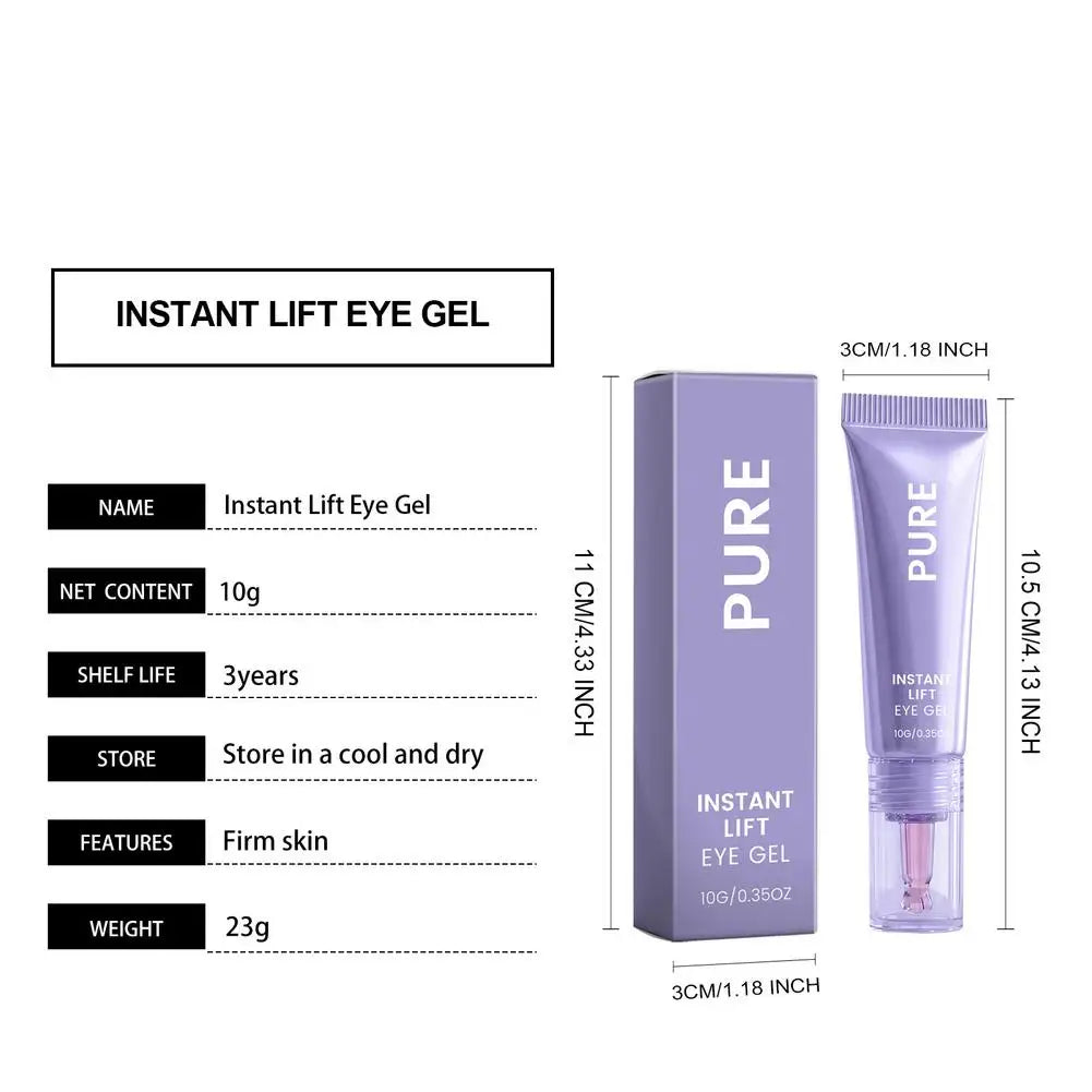 Collagen Eye Gel Cream 10g – Lightweight Moisturizing Eye Cream for Day and Night