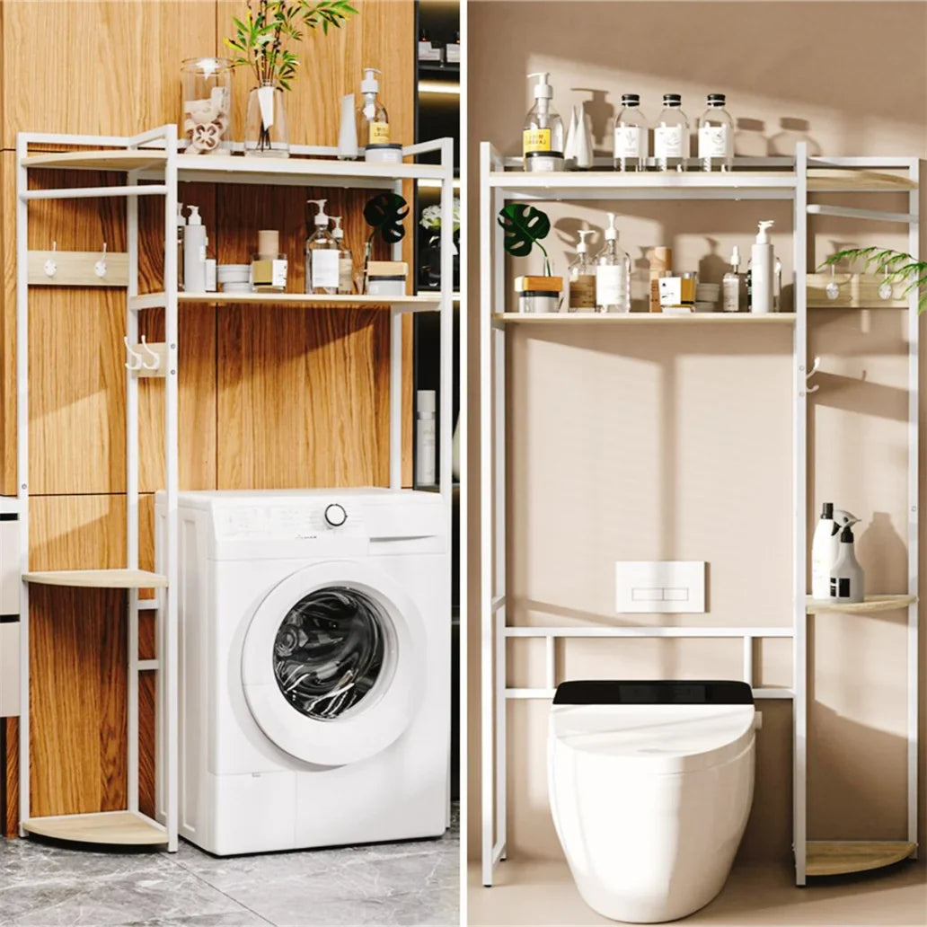 Over Toilet and Washing Machine Storage Rack Organiser