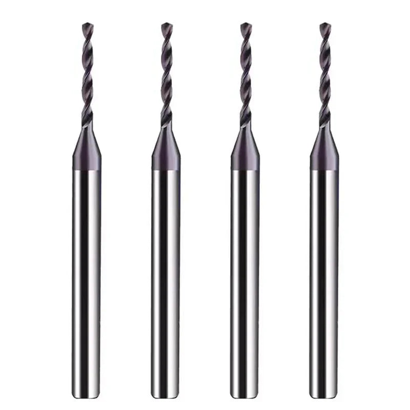 1pc Micro Solid Carbide Drill Bits (Metal, Steel, Plastic) 0.15mm - 2.9mm