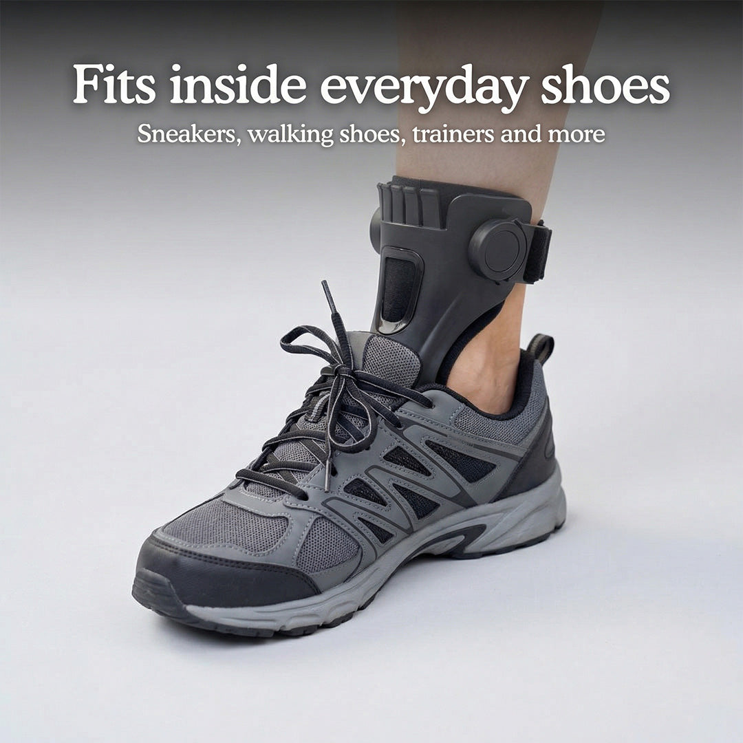 Foot Drop Support Brace – Adjustable Ankle & Toe Lift Orthotic for Walking Support