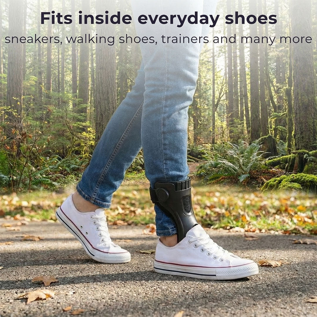Foot Drop Support Brace – Adjustable Ankle & Toe Lift Orthotic for Walking Support