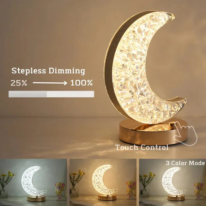 Crystal Table Lamp