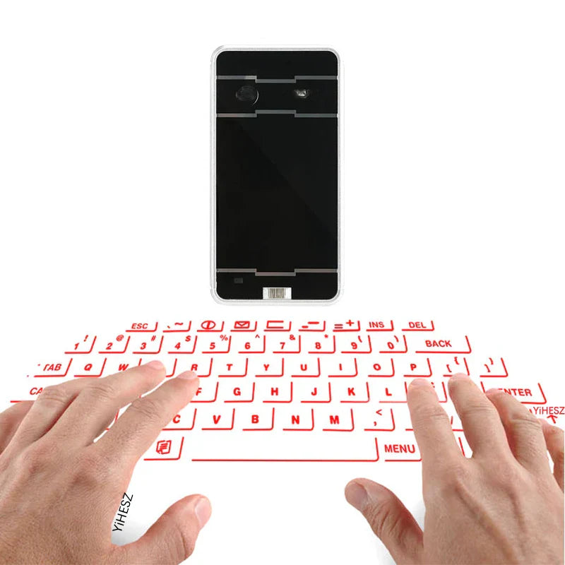 Virtual Laser Bluetooth Keyboard - Compact & Portable