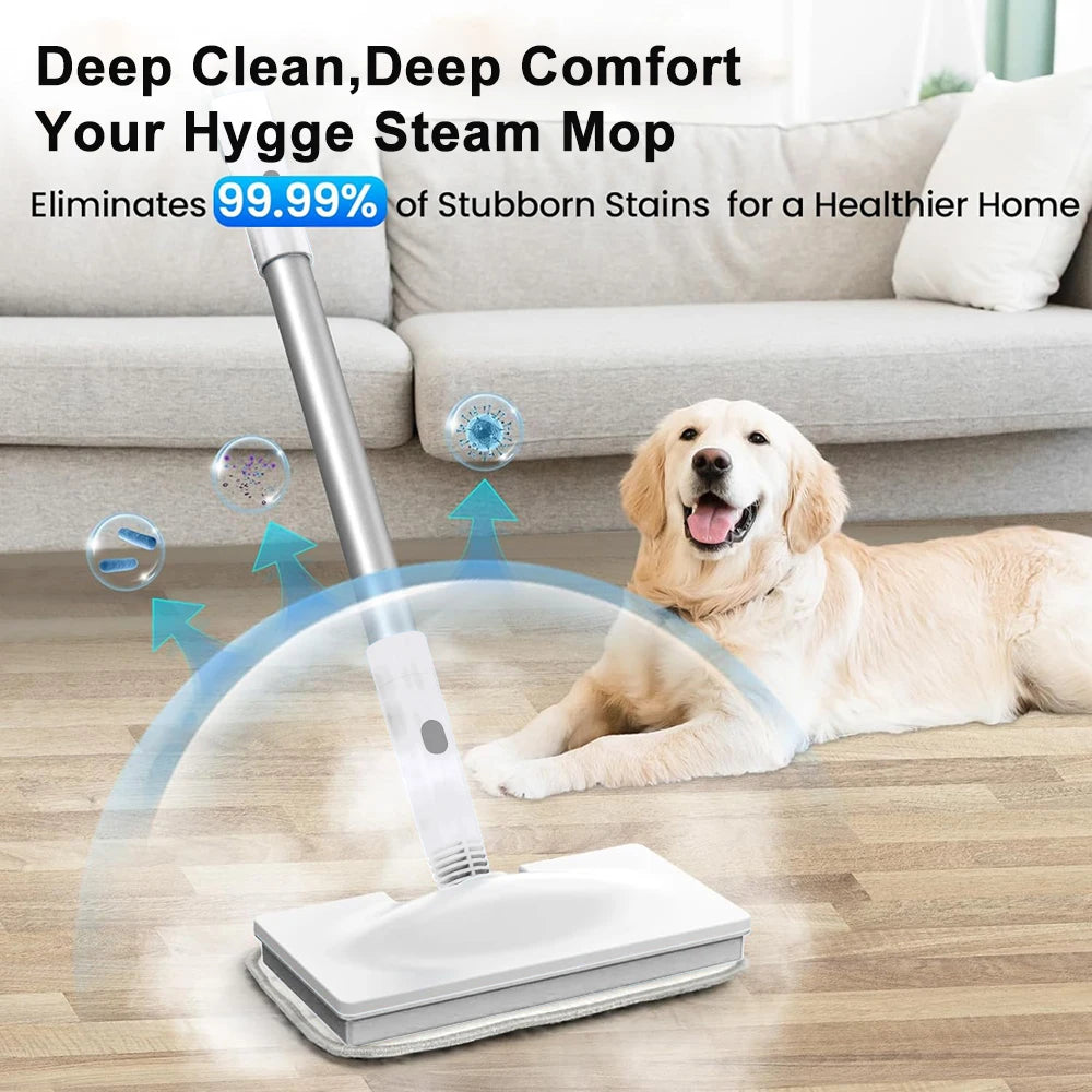 Multipurpose High Pressure Steam Cleaner and Mop - Portable Handheld Deep Cleaning System for Tile Grout Floors Appliances and Car - Unisex