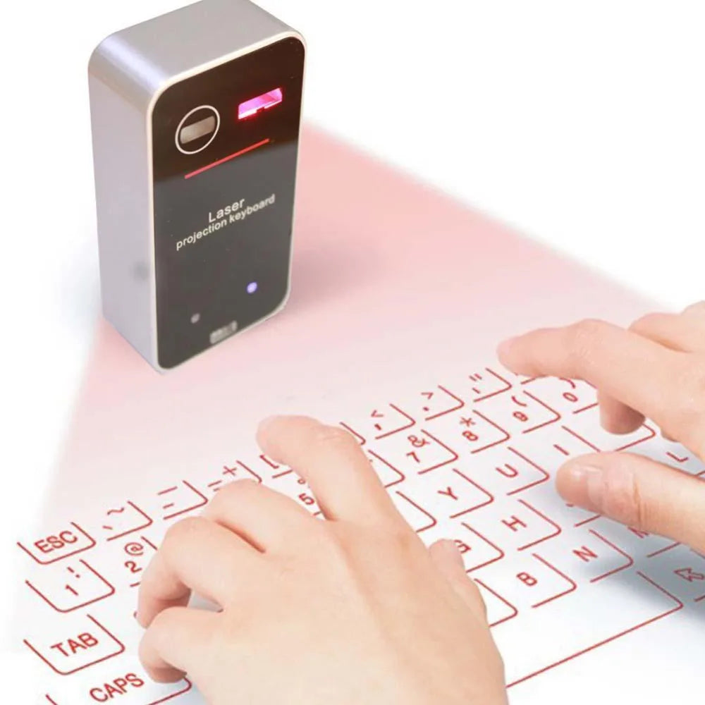 Virtual Laser Bluetooth Keyboard - Compact & Portable