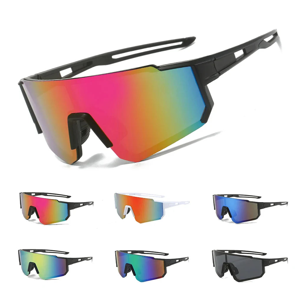 High-Performance Polarized Cycling Sunglasses – UV Protection, Windproof, and Anti-Glare Sports Goggles for Men & Women