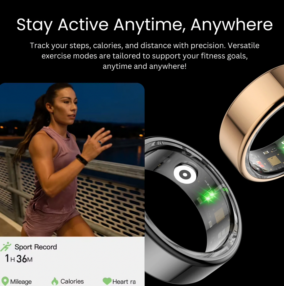 Performance Unisex Smart Ring | Pro Series