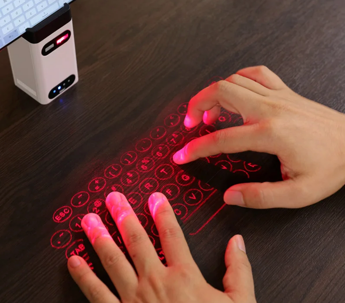 Virtual Laser Bluetooth Keyboard - Compact & Portable