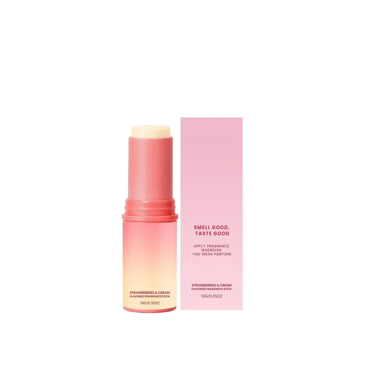 Strawberry Cream Solid Perfume Stick 10g – Portable Fragrance Balm