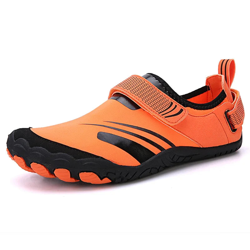 Quick-Drying Fitness Water Shoes for Men and Women- Wading Sneakers with Drainage ,Barefoot Beach Aqua Shoes Ideal for Sea Diving Swimming and Climbing