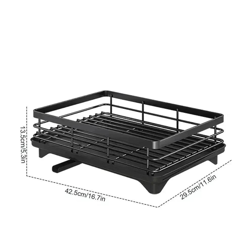 Adjustable Stainless Steel Dish Drying Rack