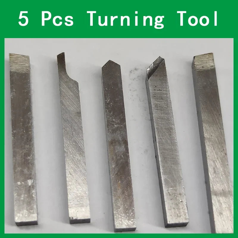 Mini lathe cutting tools (5pcs)