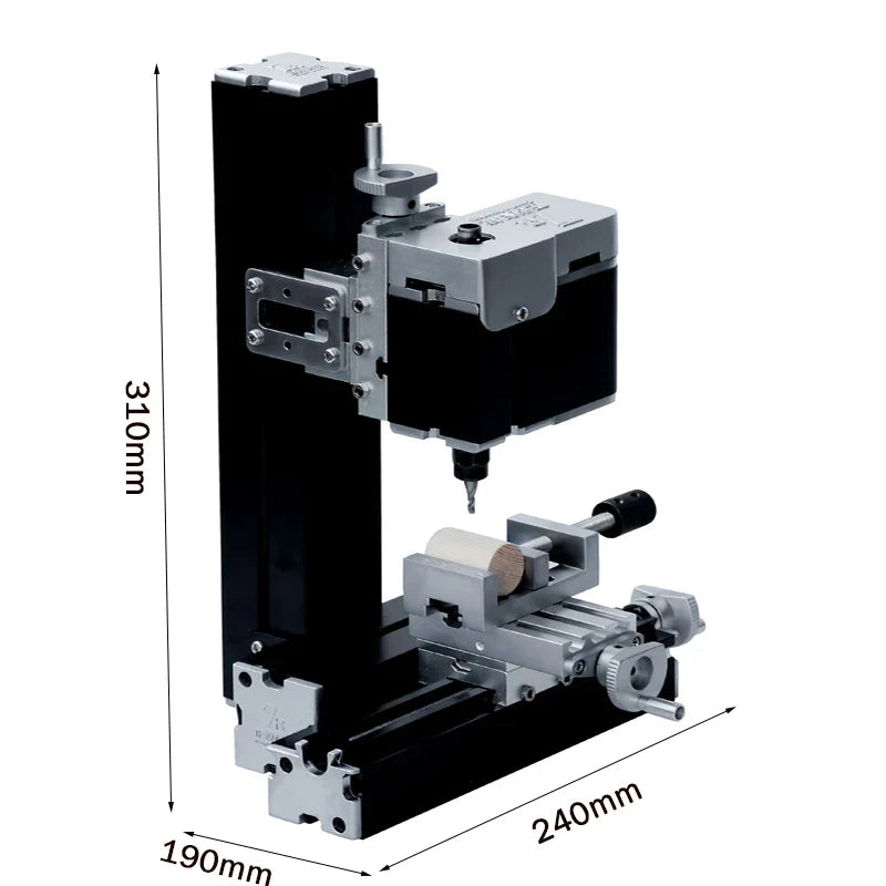 Mini Metal Milling Machine ZR 60W/12000RPM