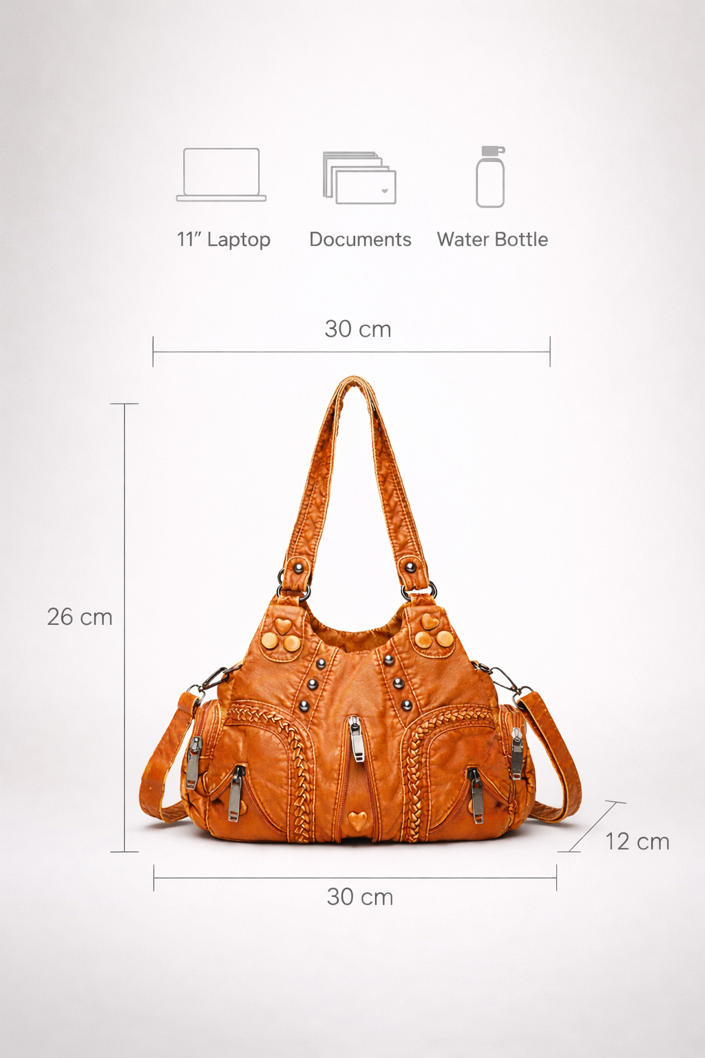 Small Shoulder Handbag for School | Orvieto