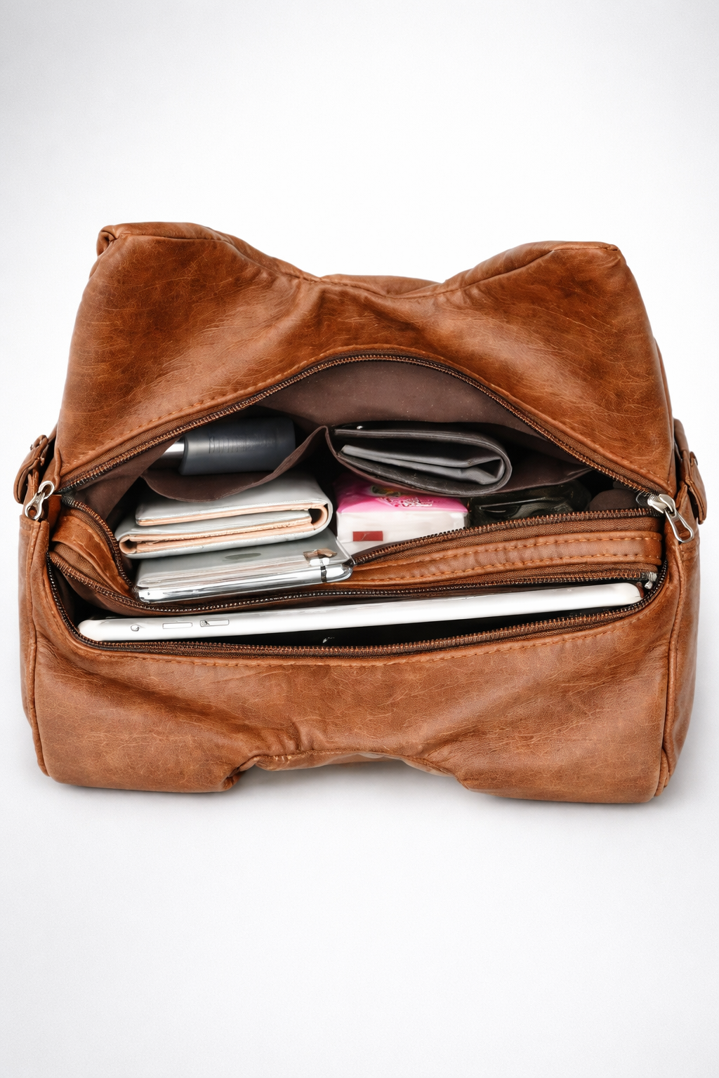 Small brown handbag for school | LIVORNO
