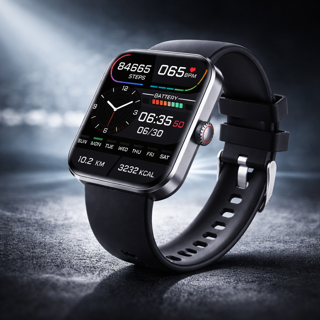 Smartwatch Fitness Tracker Bluetooth Call Activity Watch