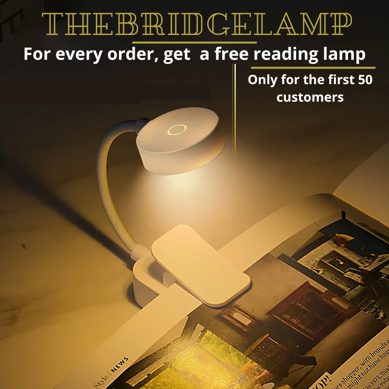 Gold Glass Table Lamp