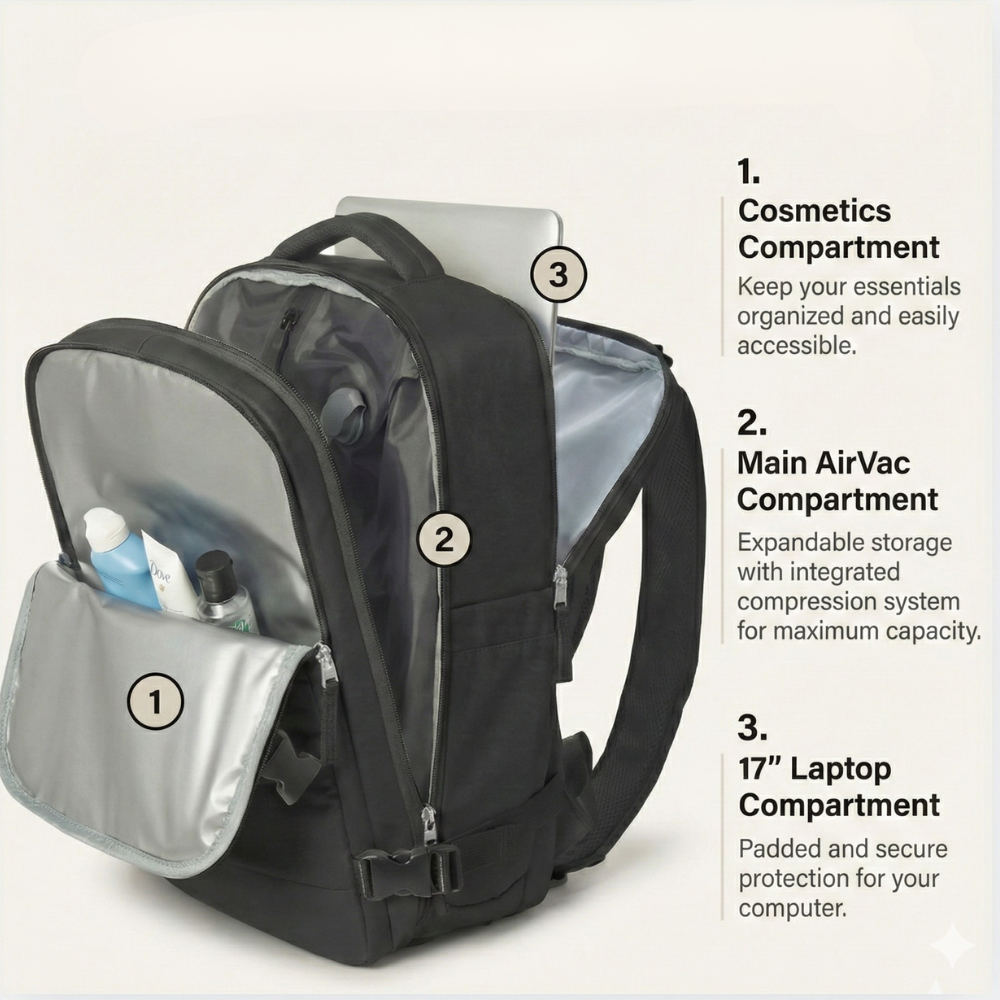 The Commuter - Personal item backpack 35L