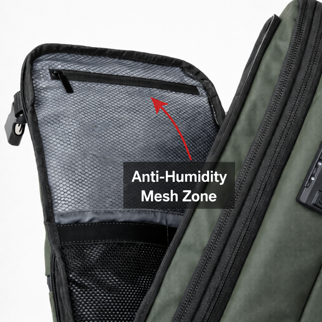 The Sunday - vacuum compression backpack  60L