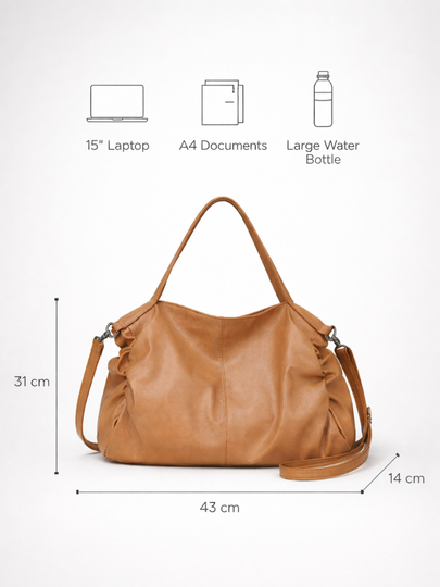 Tote bag for school with zipper | MILANO