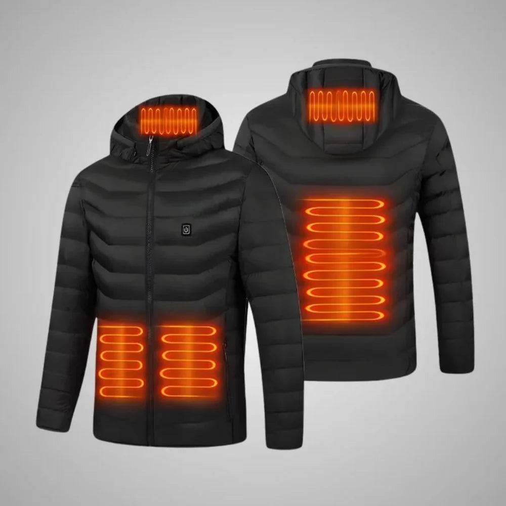Unisex Heated Jacket Winter Thermal Coat