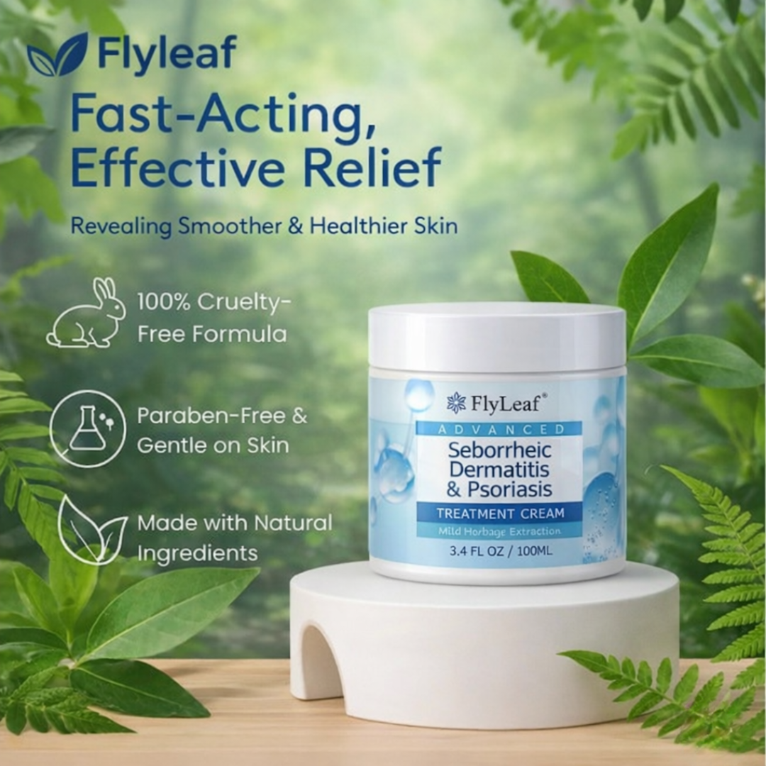 Soothing Scalp and Beard Irritation Relief Cream - Steroid-Free Skin Treatment for Redness and Flaking - Dermatology-Inspired Care for Men