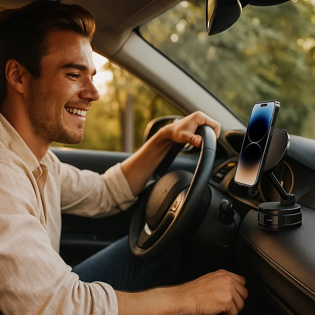 Vacuum Suction Mount Extendable Phone Holder