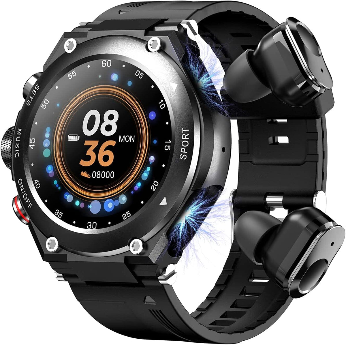 TrailBlazer™ Pro Smartwatch w/ Earbuds