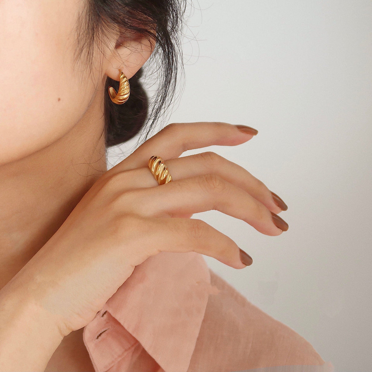 ROPE BIG earrings