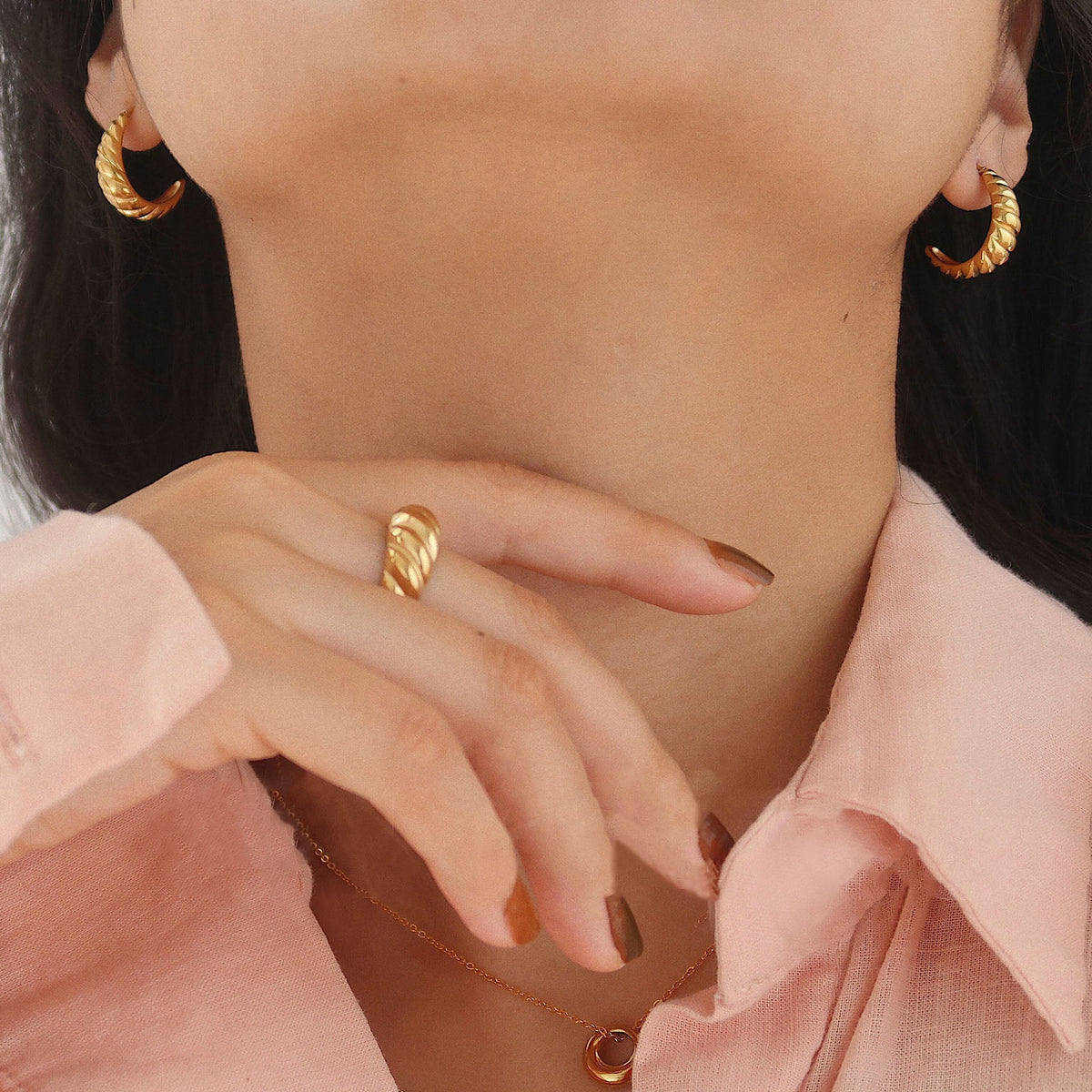 ROPE BIG earrings