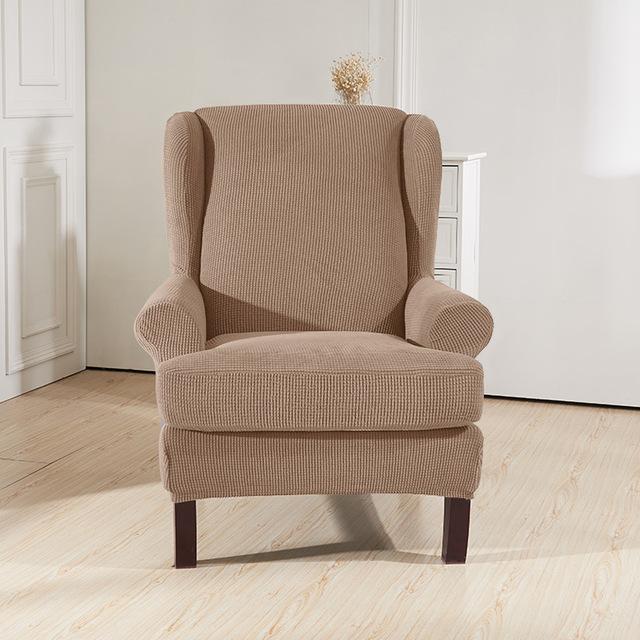 2-Piece Water Repellent Wingback Chair Covers
