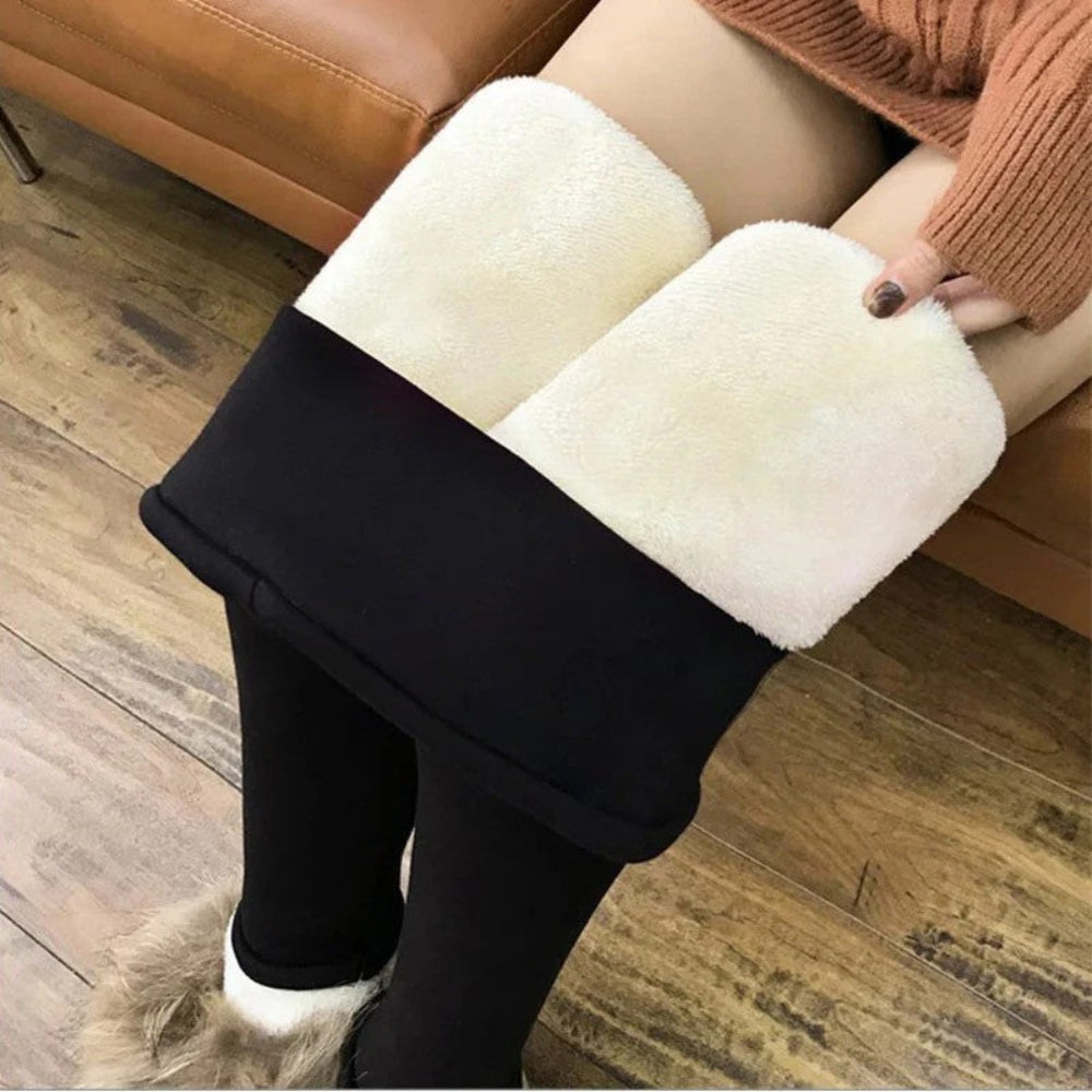 Women Thermal Leggings High Waist Winter Wear