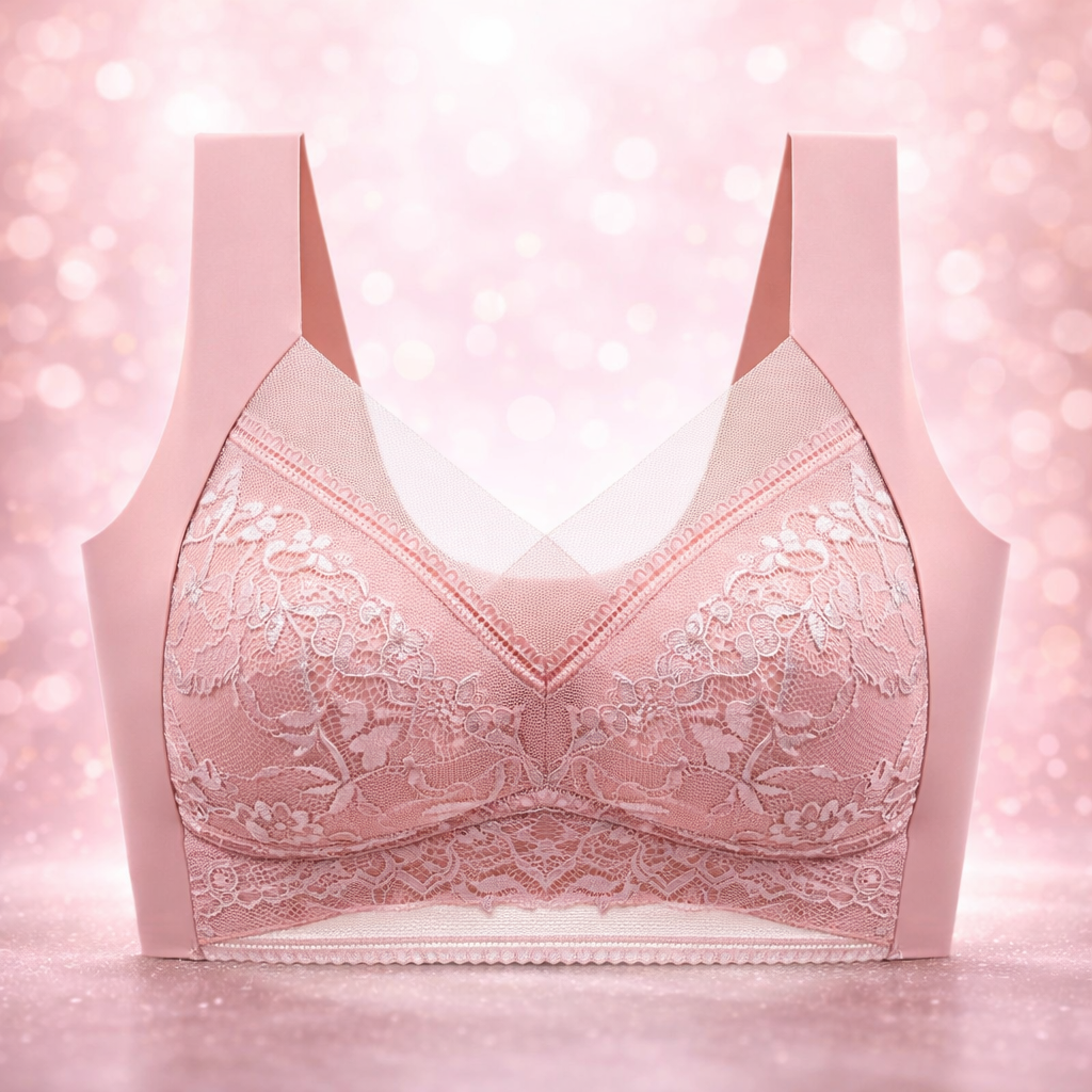 Women's Sports Lace Bralette Wireless Supportive Bra