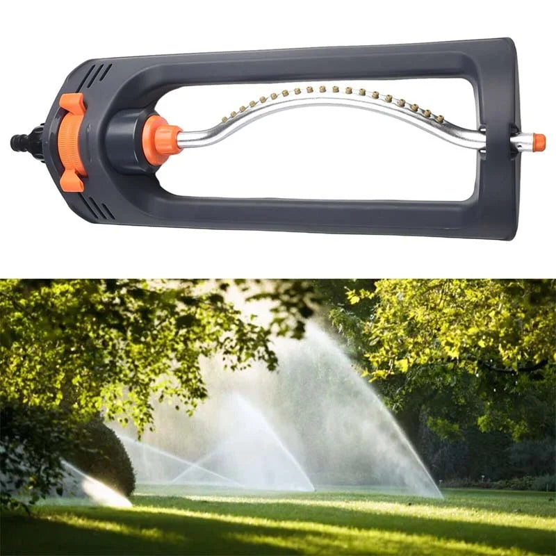 Oscillating Lawn Sprinkler, Automatic Watering, Easy Installation