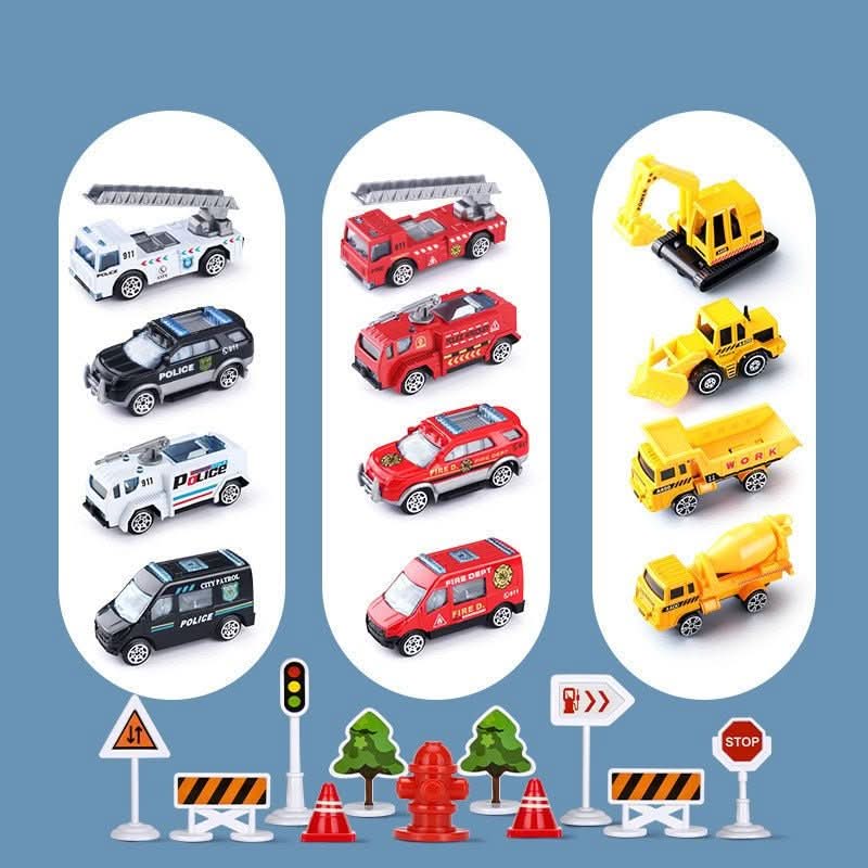 ADVENTURE AIRPLANE & VEHICLE SET – Airplane Toy Set for Imaginative Kids