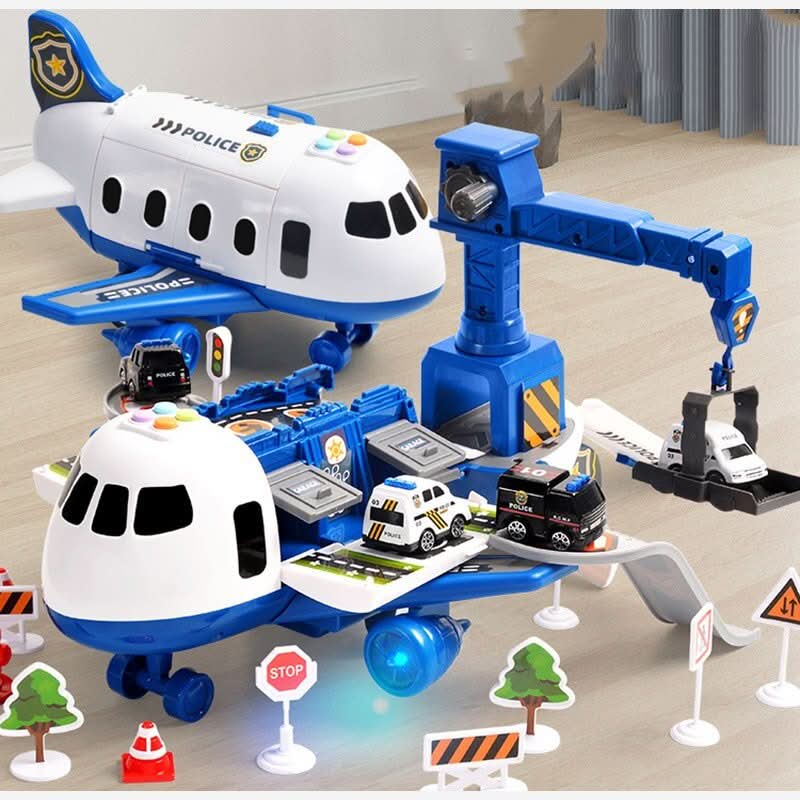 ADVENTURE AIRPLANE & VEHICLE SET – Airplane Toy Set for Imaginative Kids