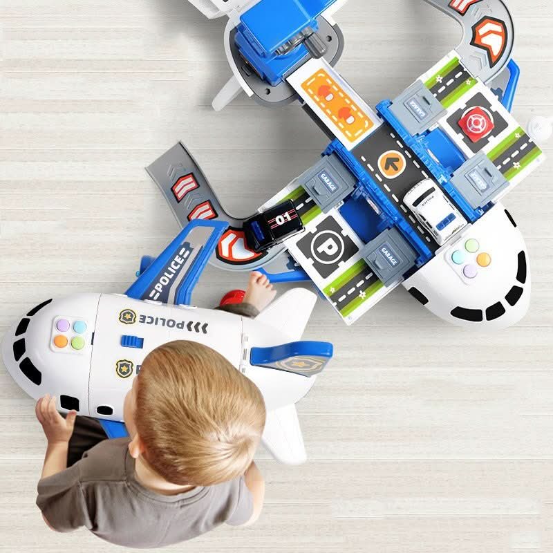 ADVENTURE AIRPLANE & VEHICLE SET – Airplane Toy Set for Imaginative Kids