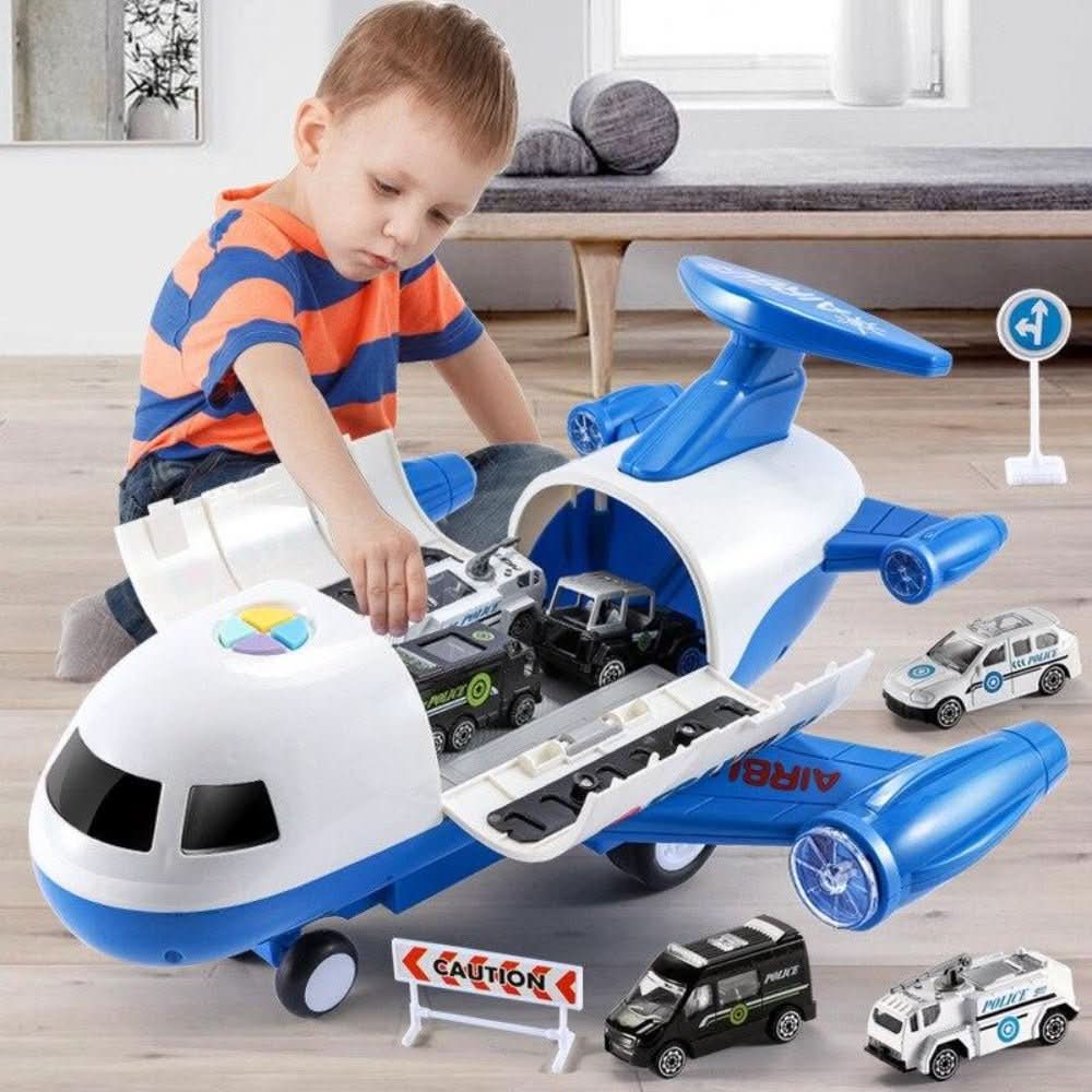 ADVENTURE AIRPLANE & VEHICLE SET – Airplane Toy Set for Imaginative Kids