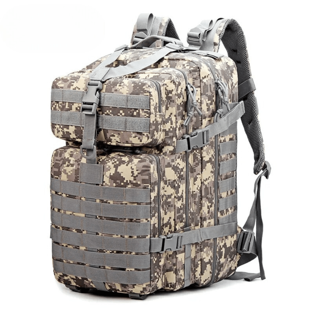 ADVENTUREPACK – Waterproof 50L Tactical Backpack for Travel & Outdoor Use